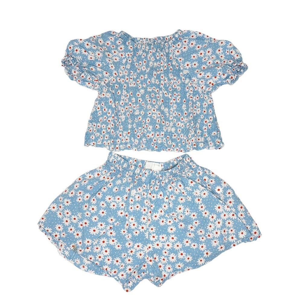 Zara Floral Print Outfit Size 4-5Y